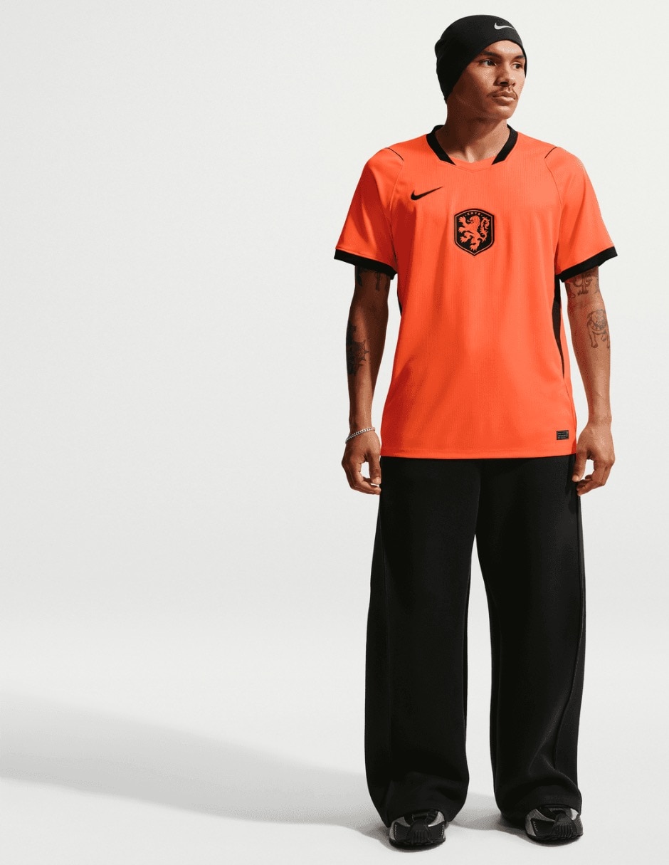 Jersey de Selección de Fútbol de los Países Bajos local manga corta para hombre 5