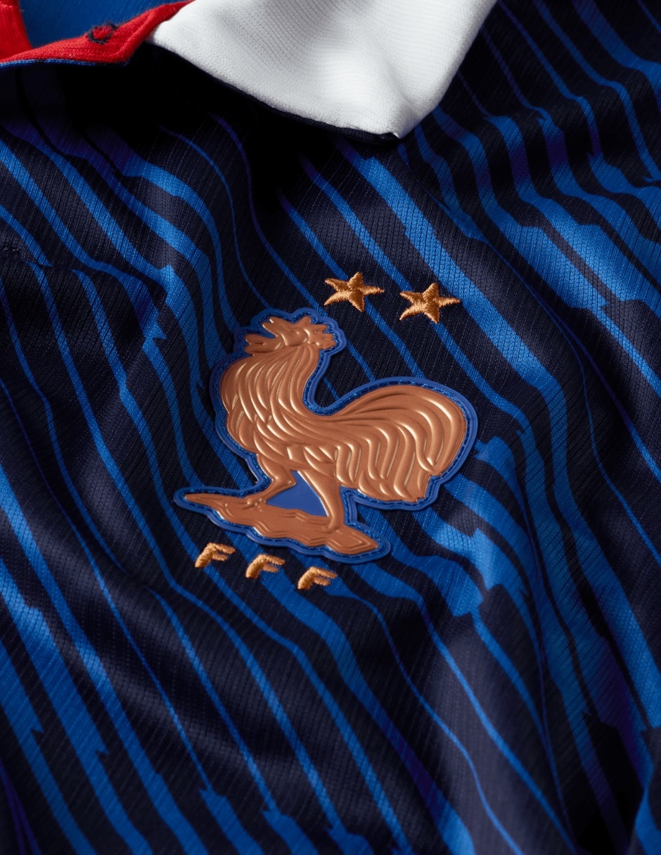 Jersey de Selección de Fútbol de Francia local manga corta para hombre 5