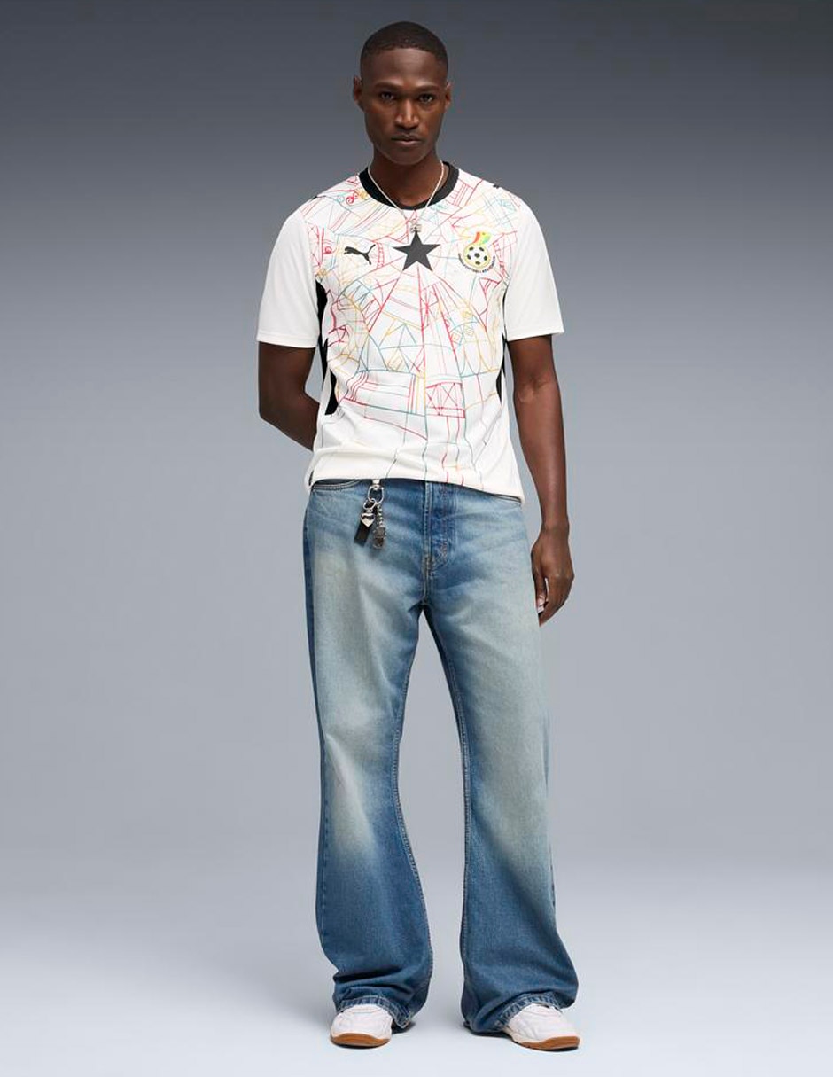 Jersey de Selección de fútbol de Ghana manga corta para hombre