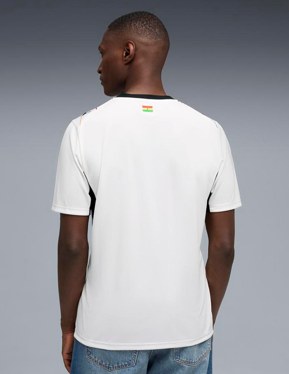 Jersey de Selección de fútbol de Ghana manga corta para hombre 2