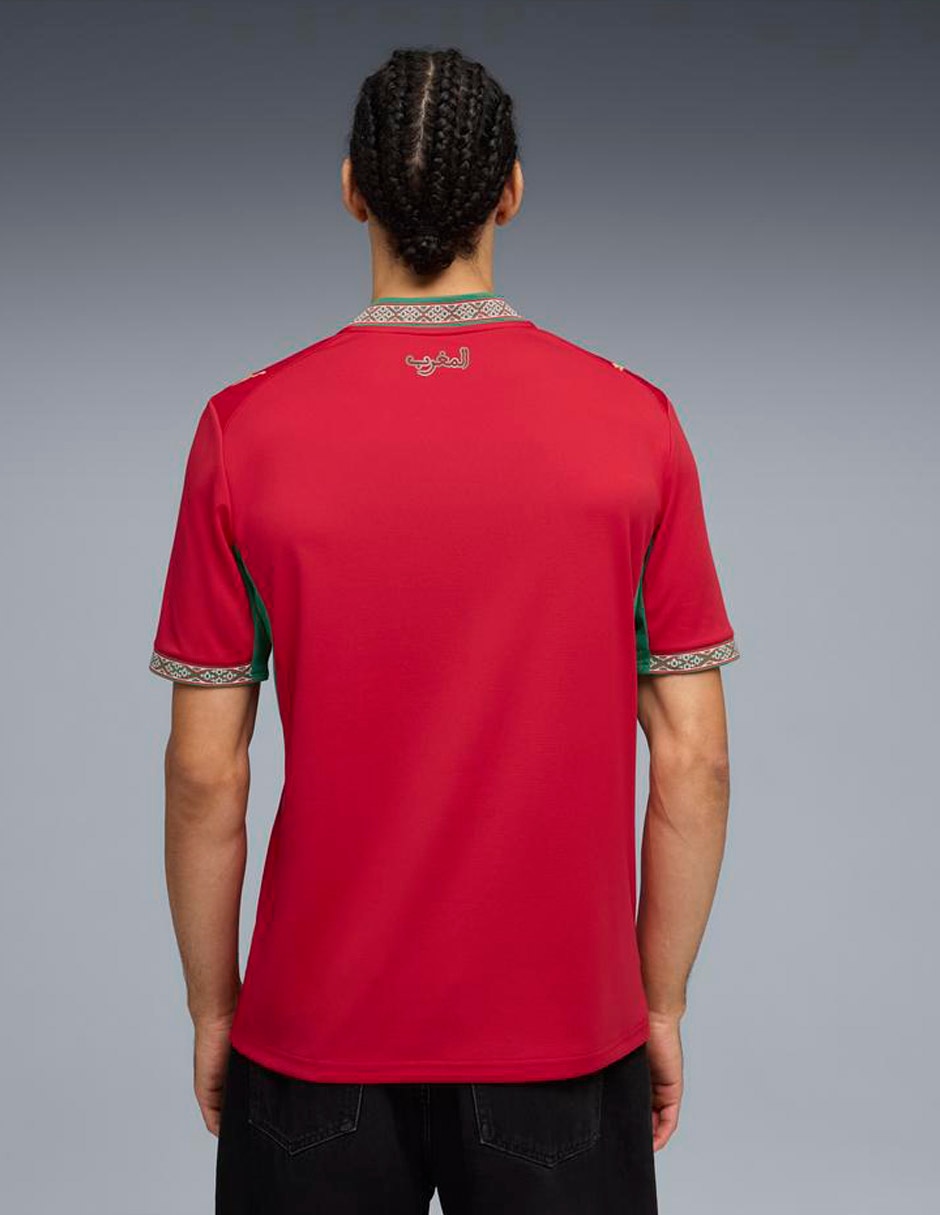 Jersey de Selección de fútbol de Marruecos manga corta para hombre 2