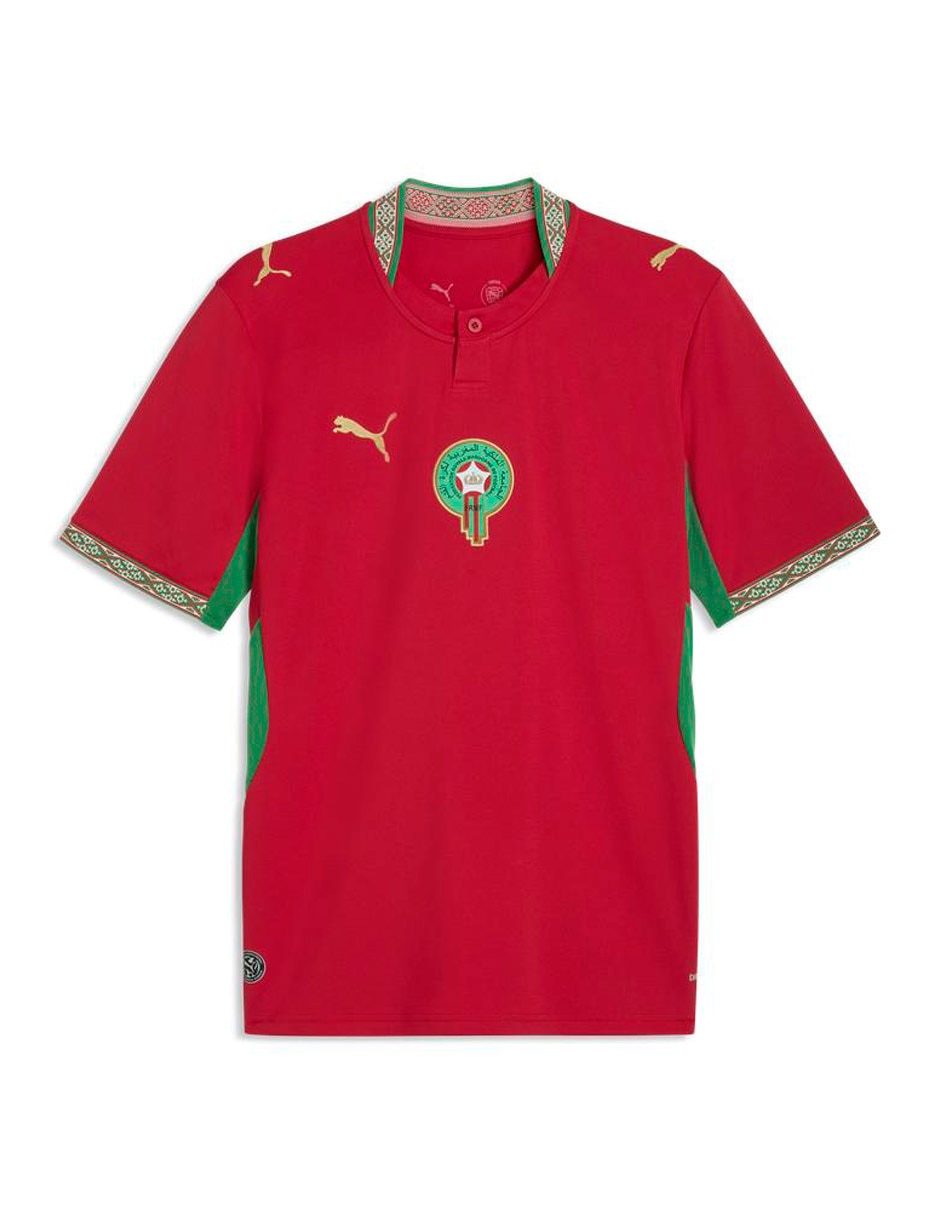 Jersey de Selección de fútbol de Marruecos manga corta para hombre 5
