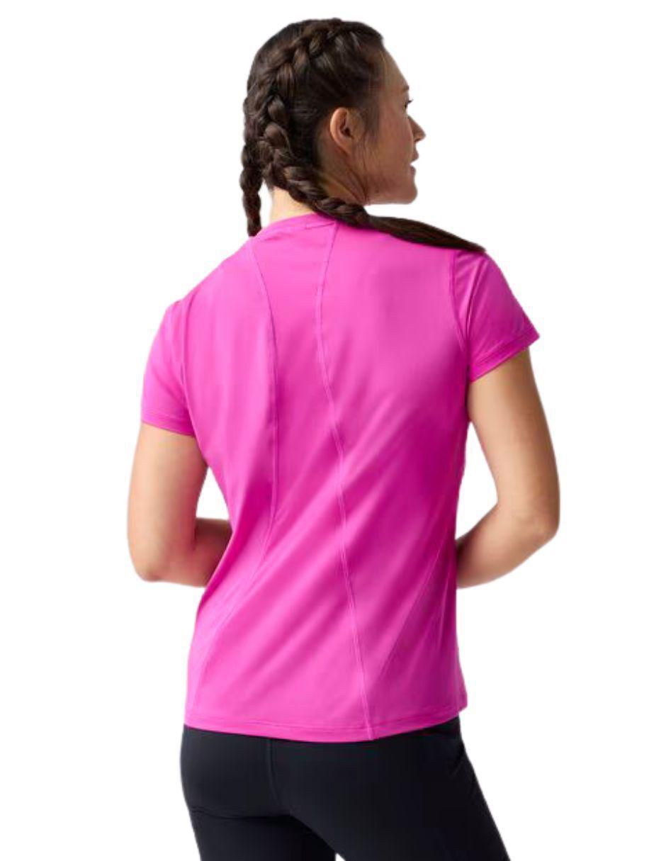 Playera deportiva para correr de mujer 2
