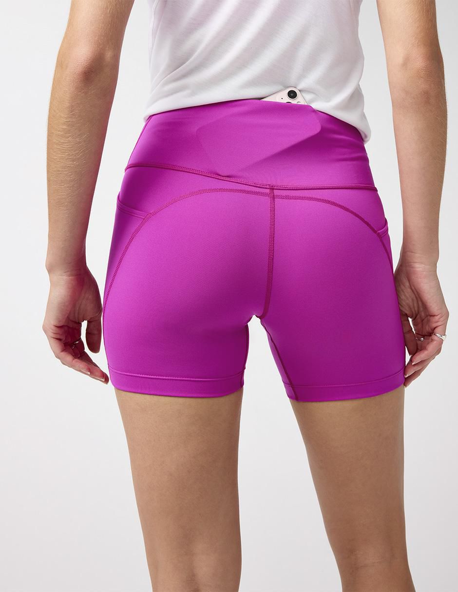 Short con bolsa para correr mujer 3