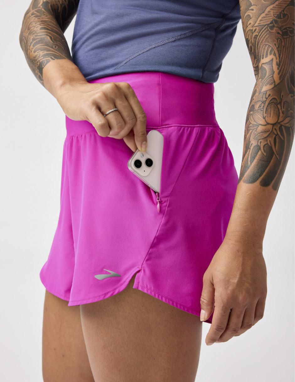 Short con bolsillos para correr mujer 3