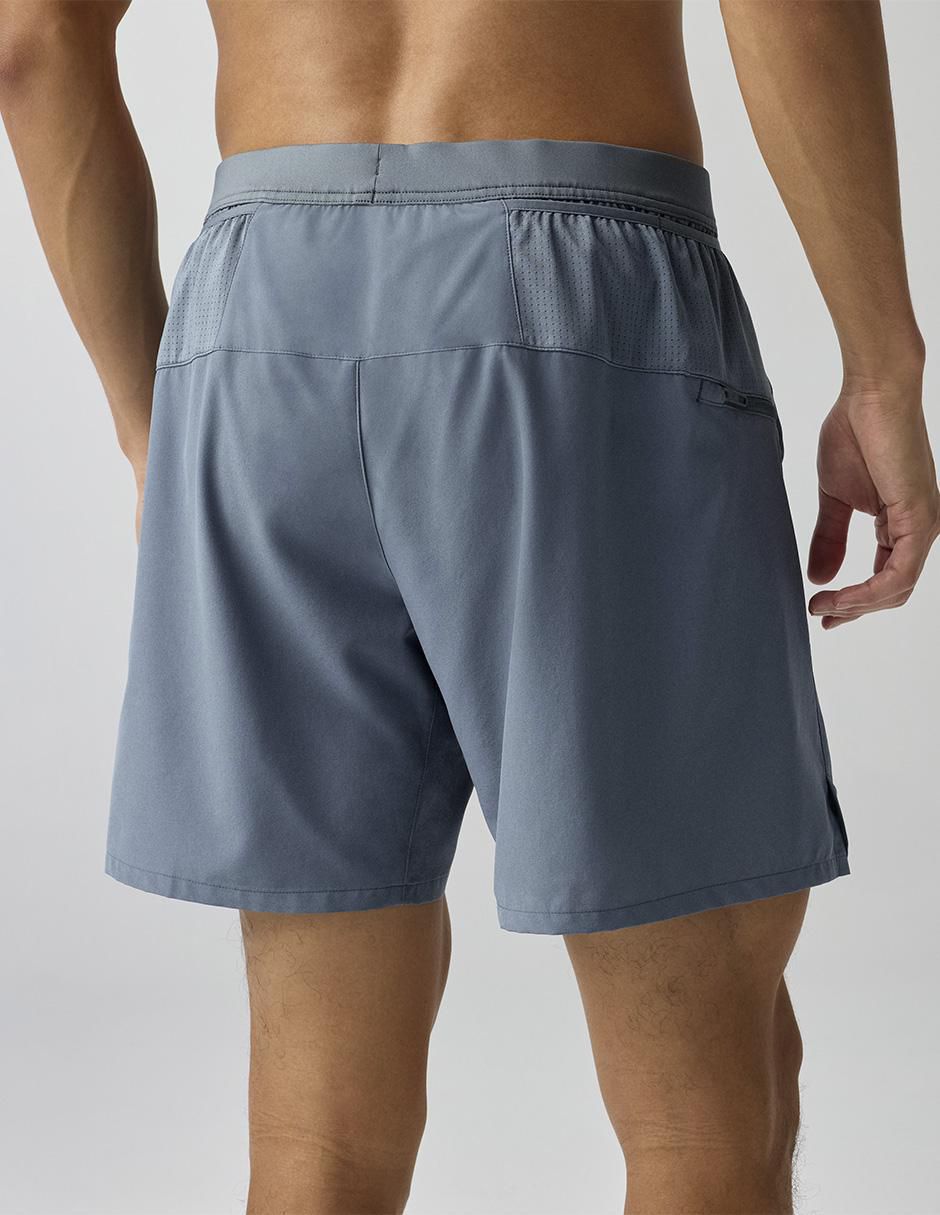 Short calzón de malla integrado para correr hombre 4