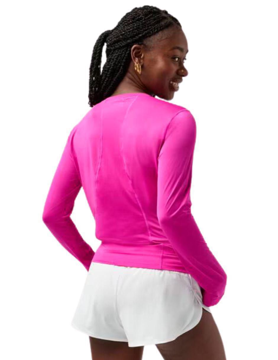 Playera deportiva para correr de mujer 2