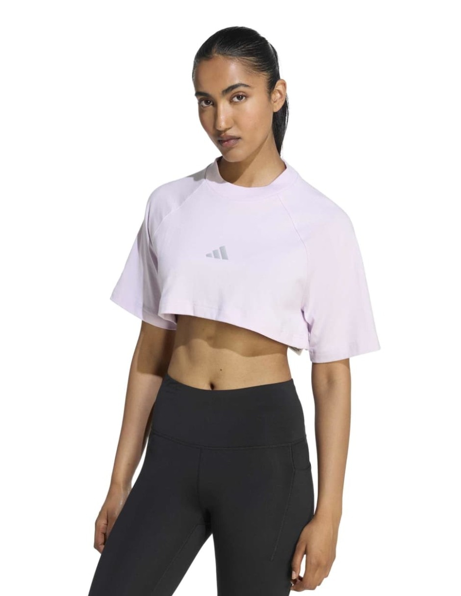 Playera deportiva para correr de mujer