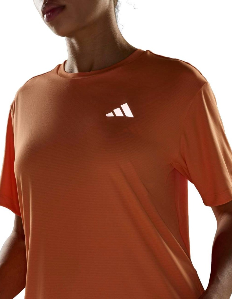 Playera deportiva para correr de mujer 7