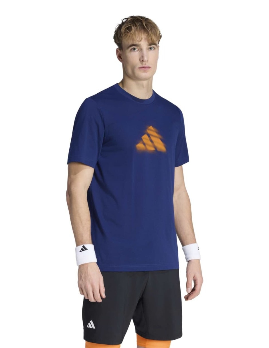 Playera deportiva con raqueta de hombre Playera deportiva con raqueta de hombre