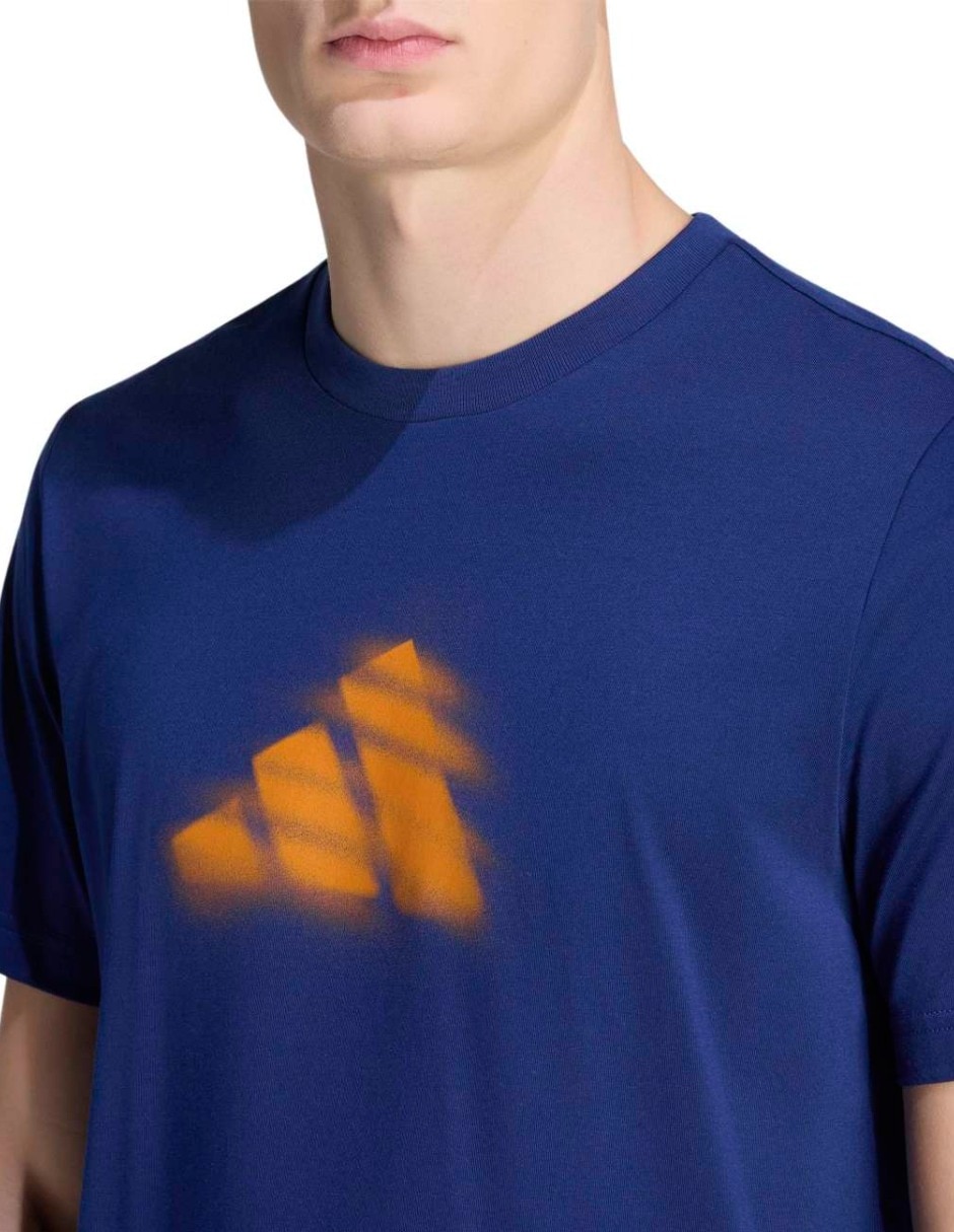 Playera deportiva con raqueta de hombre 5