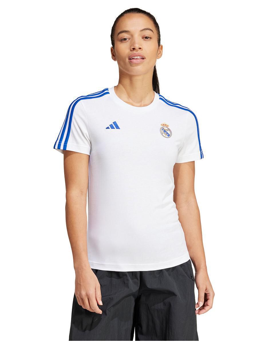 Playera deportiva para fútbol Real Madrid Club de Fútbol de mujer Playera deportiva para fútbol Real Madrid Club de Fútbol de mujer