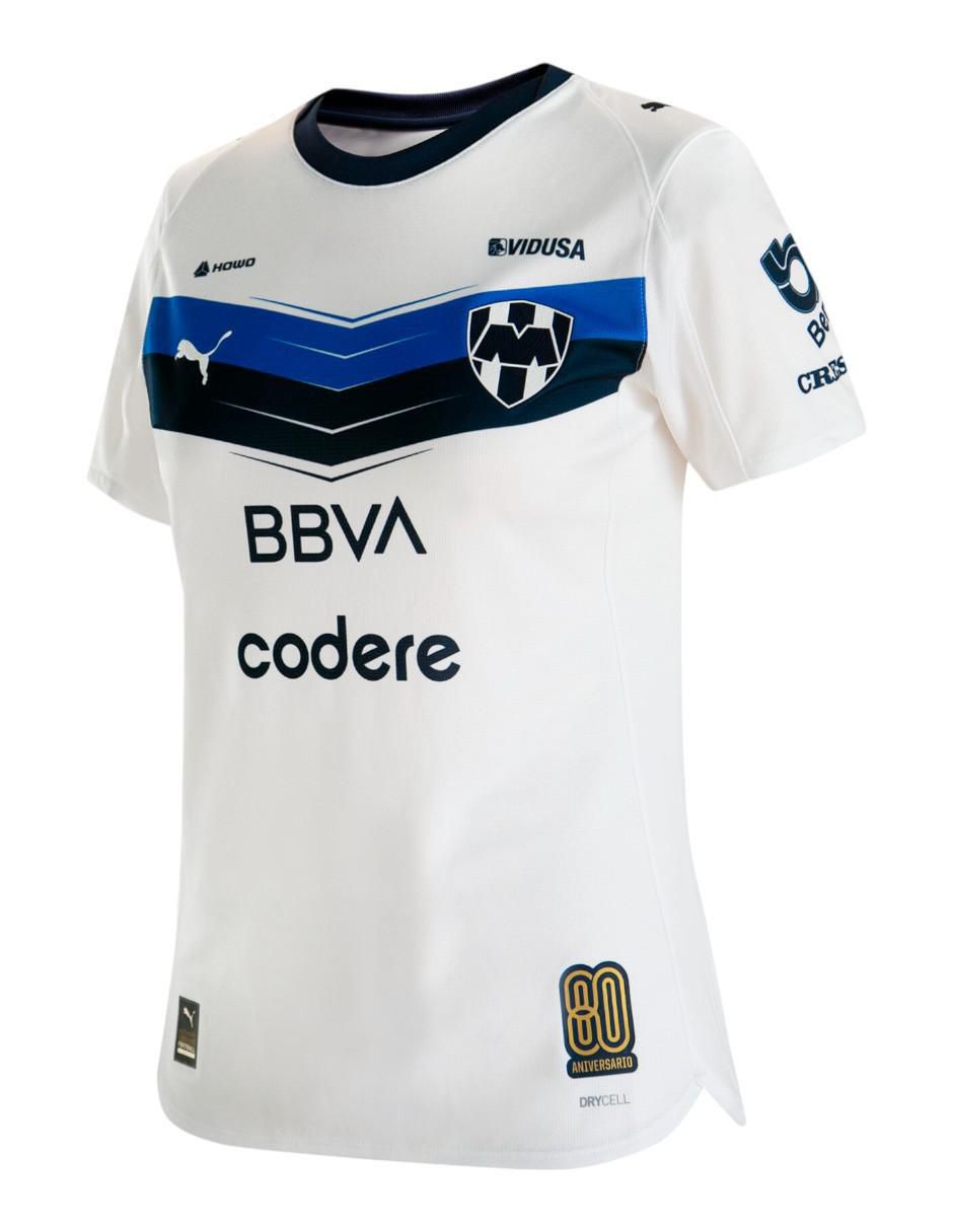 Jersey de Club de Fútbol Monterrey visitante fan para mujer 3