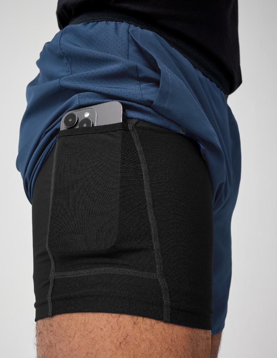 Short con malla para correr hombre 5