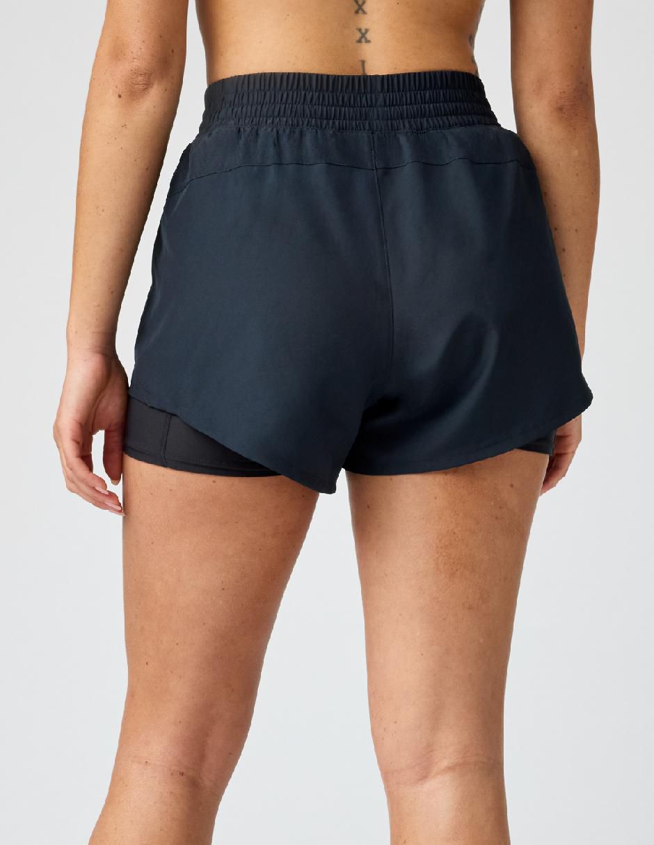 Short con malla para correr mujer 2