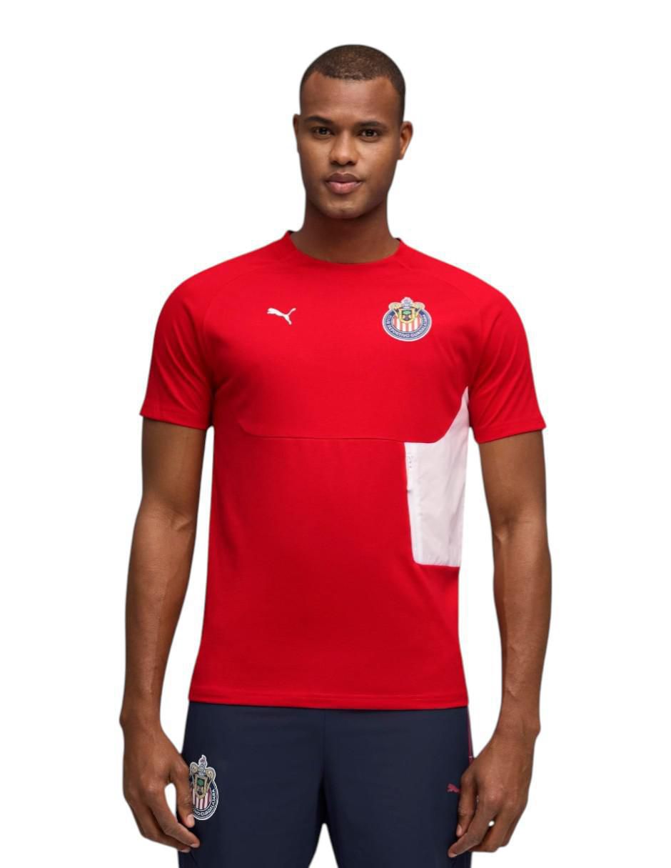 Playera deportiva para entrenamiento Club Deportivo Guadalajara de hombre