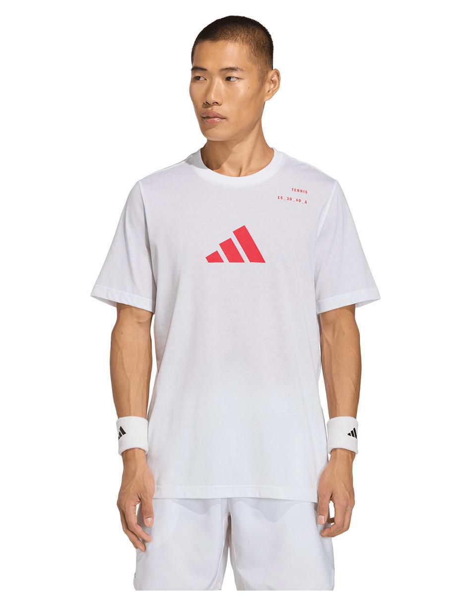 Playera deportiva para tennis de hombre