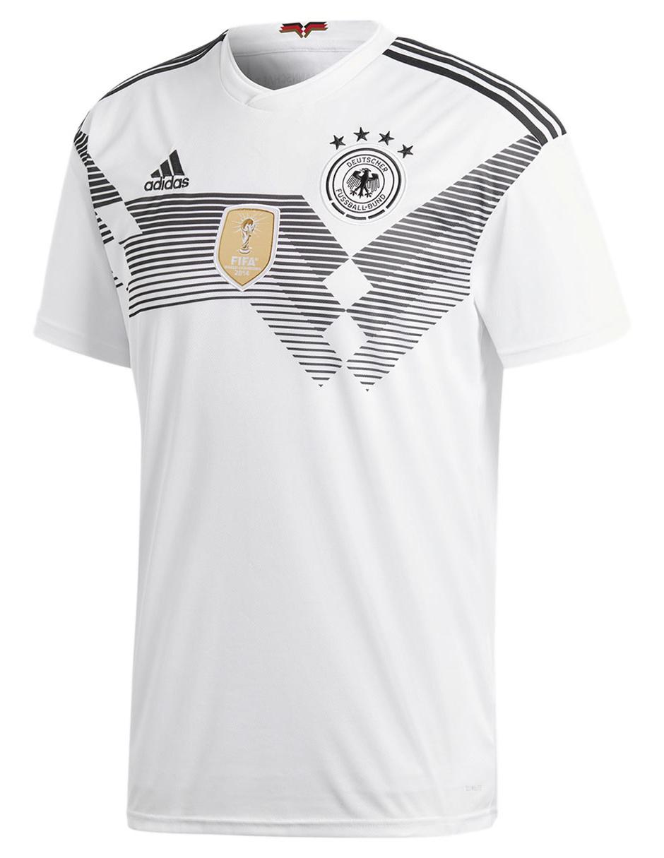 Jersey de Selección de fútbol de Alemania local manga corta fan para hombre Jersey de Selección de fútbol de Alemania local manga corta fan para hombre